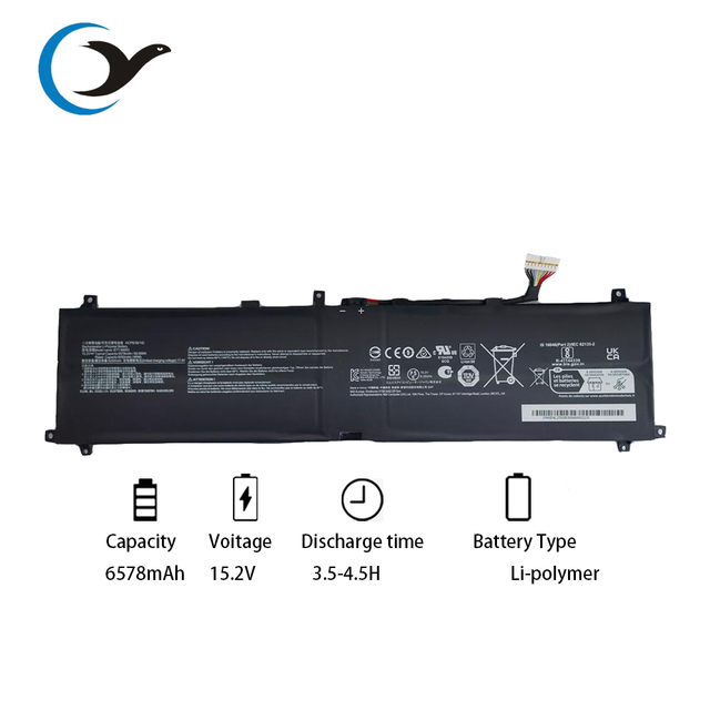 Brand New Factory Price Replacement Laptop Battery BTY-M6M3 for Msi Raider GE68HX GE78HX MS-15M1 15M2 MS-17S1