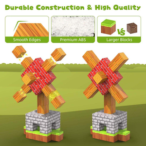 OEM DIY Puzzle Shine Give Light Flash Glowing Cubes Magnetic <strong>Building</strong> Block Set Educational ABS Plastic <strong>Model</strong> <strong>Buildings</strong> - Product Image 5