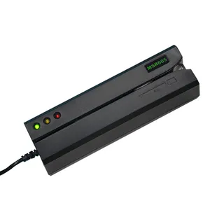 USB 1 및 2 및 3 트랙 헤드 마그네틱 프로그래머 카드 리더 MSR605