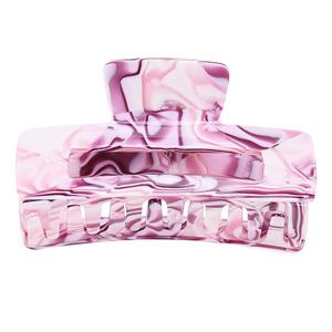 Pinzas rectangulares de acetato para el pelo, pinzas para el pelo de moda de dibujo de colores, pinzas para el pelo de 7,5 CM - Product Image 5