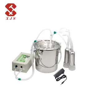 5L/10L mini milking equipment for dairy farms, rechargeable single cow and sheep milk pump