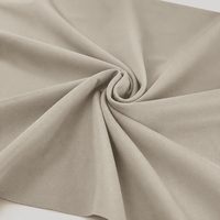 Tissu brossé teint pour literie 100 % polyester doux et chaud, rideaux, housses de coussin, textile de maison, fournisseur en gros, en rouleau
