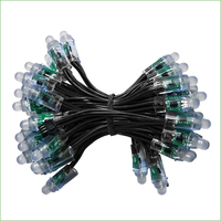 Arbres de Noël 12mm Point suspendu éclairage WS2811 LED Pixel lumière couleur