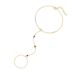 AB014 Trendiger Damen- und Mädchenschmuck 925 <span class=keywords><strong>Sterling</strong></span> Silber Böses-Auge-Ring Armband Kette für Geburtstagsgeschenk Tägliches Tragen Accessoires - Product Image 4