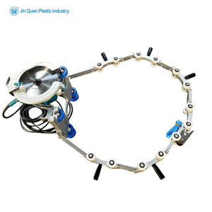 أدوات قطع الأنابيب البلاستيكية كبيرة القطر، قاطع أنابيب محمول للـ PPR/PE/POLY/PVC، قاطع أنابيب PVC أوتوماتيكي بكرة للقطع بدون نتوءات - Product Image 2