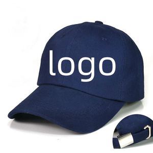Casquette de baseball décontractée en coton pur doux pour homme, avec possibilité d'ajouter un logo, taille ajustable, promotion - Product Image 1