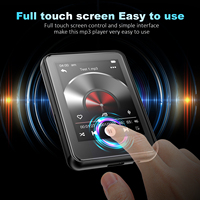 Lecteur MP3 en gros avec écran 2,4 pouces, radio FM, enregistrement vocal, prise en charge FLAC, Bluetooth 5.3, autonomie de 20 heures, en alliage de zinc