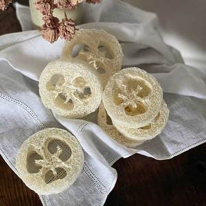 Supporto per Sapone in Luffa Naturale Fatto a Mano, Vassoio per Asciugare il Sapone, Porta Sapone in Luffa - Product Image 3