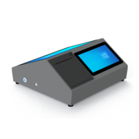 Caja Registradora de Escritorio con Pantalla Táctil Dual, Sistema Operativo Windows, CPU de Cuatro Núcleos, Construcción Metálica, MSATA128GB/256G/512G, DDR3 8G/16G