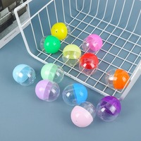 Œufs de Pâques en plastique colorés de haute qualité en gros, 42x60m, 56x78mm, 48x65mm, 45x60mm, pour la décoration de Pâques
