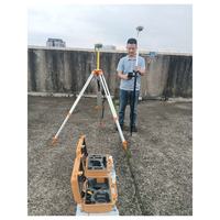 Système de géopositionnement G6 RTK GNSS, ensemble base et mobile, 1408 canaux, haute précision, pour la topographie terrestre