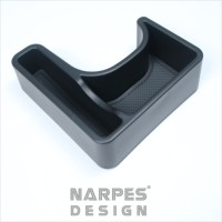 Boîte de rangement pour console centrale, plateau organisateur pour Suzuki Jimny 1998-2018, accessoires intérieurs de voiture, style automobile, transmission automatique