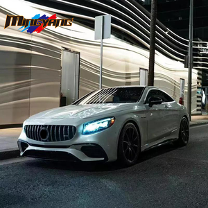 กระจังหน้ารถยนต์กันชนรถสำหรับ Mercedes <span class=keywords><strong>Benz</strong></span> <span class=keywords><strong>S</strong></span> <span class=keywords><strong>Class</strong></span> <span class=keywords><strong>S</strong></span> <span class=keywords><strong>Coupe</strong></span> W217อัพเกรดเป็นชุดตัวถังรถ S63 - Product Image 4