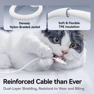 Câble <span class=keywords><strong>USB</strong></span> C <span class=keywords><strong>Baseus</strong></span> 100W pour <span class=keywords><strong>iPhone</strong></span> 16 15 Plus Pro Max Type C Câble pour Macbook Pro ipad PD Chargeur rapide Cordon Type-C Câble - Product Image 5