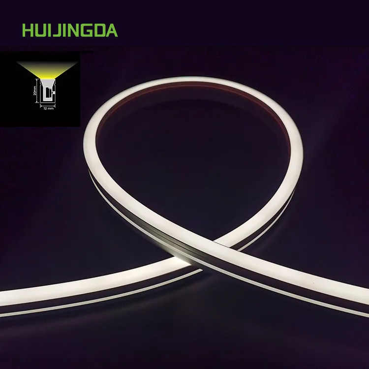 Professional Manufacturer 1220 5M 60W Small Size 12MM*20MM Ip67 led flexible neon strip light For Rooms