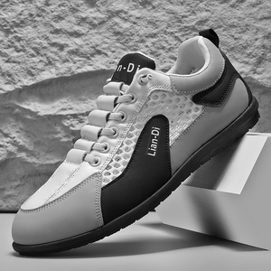Nouvelles baskets décontractées pour hommes en maille respirante, style printemps 2026, version coréenne, chaussures tendance pour jeunes hommes - Product Image 4
