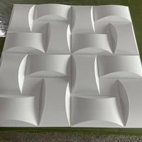 Panneau décoratif 3d en plastique pvc, d'intérieur moderne, ignifuge, livraison gratuite, 10 pièces