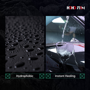 HOHOFILM Film de protection de peinture noir brillant 190 microns, auto-réparateur, anti-jaunissement, anti-rayures, TPU PPF pour voiture - Product Image 5