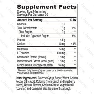 OEM علامة تجارية خاصة حلوى غائر مكملات نباتية تعزز الاسترخاء والصحة الجيدة وغيان الميلاتونين النوم - Product Image 2