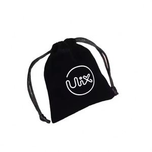 Sac à bijoux personnalisé 8x10cm, pochette à bijoux avec logo, 19 couleurs, sacs anti-poussière en velours doux, emballage cadeau, sac à cordon, sac de rangement - Product Image 5