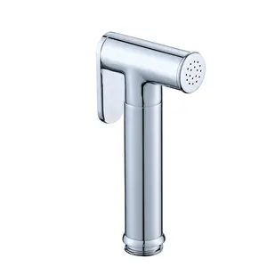 Rame bidet + staffa di rame valvola di angolo + 1.2M cromato Portatile getto di acqua dolce supporto doccia set mano shattaf toilette