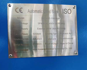 Banco de Carga Resistivo de 1000kw para Pruebas de Generadores - Product Image 6