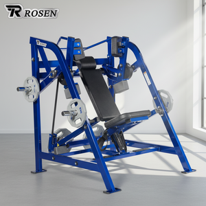 Appareil <span class=keywords><strong>de</strong></span> musculation commercial multi-gym Rosen Fitness Hammer, équipement d'entraînement avec charge <span class=keywords><strong>de</strong></span> plaques, pour entraînement dorsal et pullover, grande réduction - Product Image 1