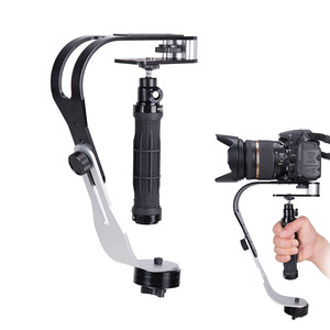 Dslr Camera Gimbal <b>Stabilizer</b> Aluminum Alloy Handheld For Dslr GoPro Mobile Phone With Smart Steady Shot Feature - Product Image 2