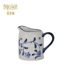 Théières en porcelaine de luxe 1L peintes à la main Design nordique et chinois après-midi service à café et thé pour restaurant hôtel - Product Image 3