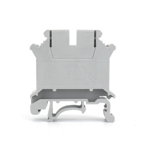 Bloc de bornes UK 16B 16mm² à traversée, connecteur sur <span class=keywords><strong>rail</strong></span> <span class=keywords><strong>DIN</strong></span>, borne de distribution électrique haute puissance à vis - Product Image 2