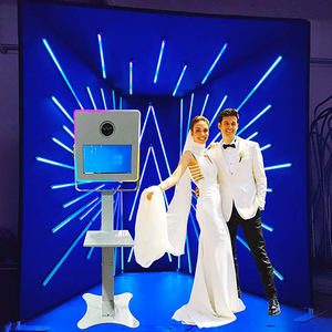 UNIV Magic Mirror <b>Photo</b> <b>Booth</b> with iPad & Camera Support Instant Print 5-6 People Capacity Party Use - Product Image 5