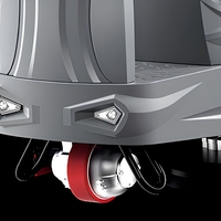 Cleaning Equipment V12 - Ride-On Floor Washer for Municipal Buildings