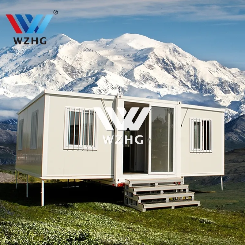 Precio barato vida modular hogar portátil wzh casa contenedor expandible casa modular