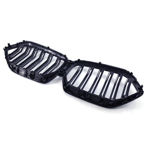 Rejilla delantera para BMW X6 G06, negra, de plástico ABS, entrada de aire, para modelos 20-22, actualización retrofit. - Product Image 1