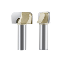 Naseiko personnalisé 180 degrés nettoyage du fond solide routeur peu carbure CNC outils de rainurage du bois