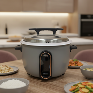 Automatic Rice Cooker Large Capacity (3.6-16L) Commercial Drum Shape Non-stick Pot Household Measuring Cup <b>Paddle</b> Large Capacity - Product Image 4