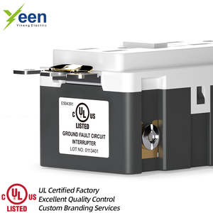 Chúng tôi kho giao hàng 15Amp 125V phổ gfci tường Outlet, 15A TR WR tự kiểm tra gfci ổ cắm, gfci Duplex receptacle cắm - Product Image 4