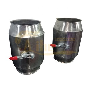 Forte tamburo a magneti permanenti per la separazione magnetica della conduttura rimozione efficiente di ferro in acciaio inox parti di macchine per la lavorazione degli alimenti - Product Image 6