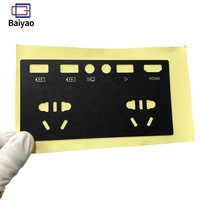 Panel de Control de Membrana con Gráficos de Policarbonato Impermeable Personalizado para Electrónica, Panel Frontal Acrílico Mate Esmerilado