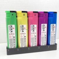 Briquet à gaz électrique à flamme jet, coupe-vent, rechargeable, qualité ISO chinoise, vente en gros