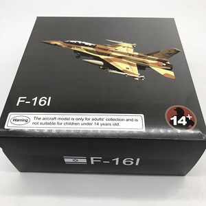 Modelo de Avión <span class=keywords><strong>F</strong></span>-16I a Escala 1/72 de Metal Fundido a Presión, Juguete de Aviación Militar, Modelo de Exhibición, Juguete de Colección para Niños - Product Image 4