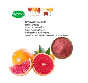 Poudre de fruit d'orange sanguine de Citrus sinensis séchée par pulvérisation naturelle pour additifs alimentaires - Product Image 1