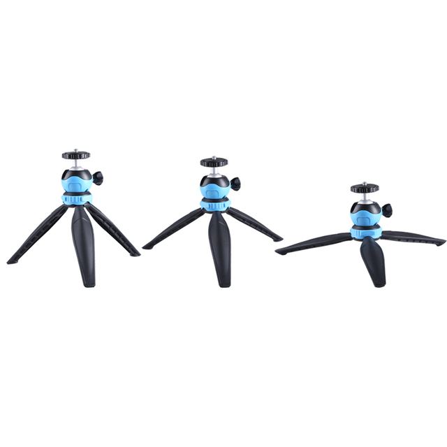 MT-03 Mobile Mini Tripod for Gopro, Compact Cameras and DSLRS Small Camera Tripod extra Light Foldable Pocket Tripod