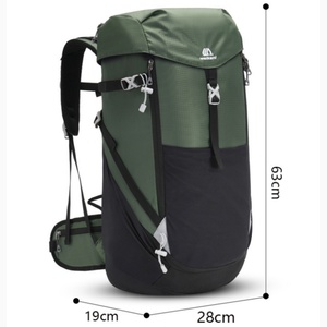 Equipo de Aventura al Aire Libre, Mochila de Viaje de Gran Capacidad, Construcción Ligera y Duradera, para Hombres y Mujeres, Senderismo, Campismo, <span class=keywords><strong>Viajes</strong></span>, B0066 - Product Image 2