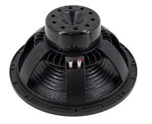 Altavoces profesionales de neodimio de 15 pulgadas Subwoofers de cono de carbono de potencia de 1600W Altavoces de matriz de línea de graves de audio Modelo 15100-041 - Product Image 1