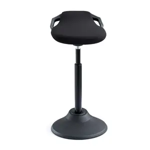 Taburete de Pie ajustable en altura, silla ergonómica de asiento bamboleante para oficina