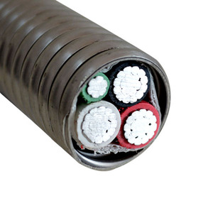 600v blindé câble THHN/THWN-2 Simple PVC/<span class=keywords><strong>Nylon</strong></span> Isotherme Vert <span class=keywords><strong>Sol</strong></span> en métal plaqué câble - Product Image 3