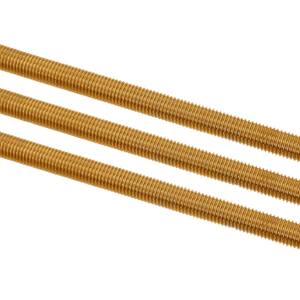Varillas Roscadas Completas de Latón con Acabado Liso DIN 975, de un Metro de Longitud, M4-M20 - Product Image 2