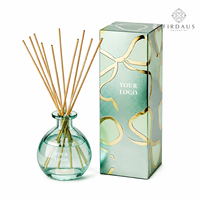 Diffuseur de parfum en verre moderne Firdaus Nordic Minimalist, diffuseur d'arômes pour la maison, décoration, logo personnalisé OEM