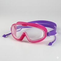 Lunettes de natation pour enfants, équipement de natation, lentille anti-buée, lunettes de natation à lentille unique, masque de plongée sous-marine, masque de natation pour enfants